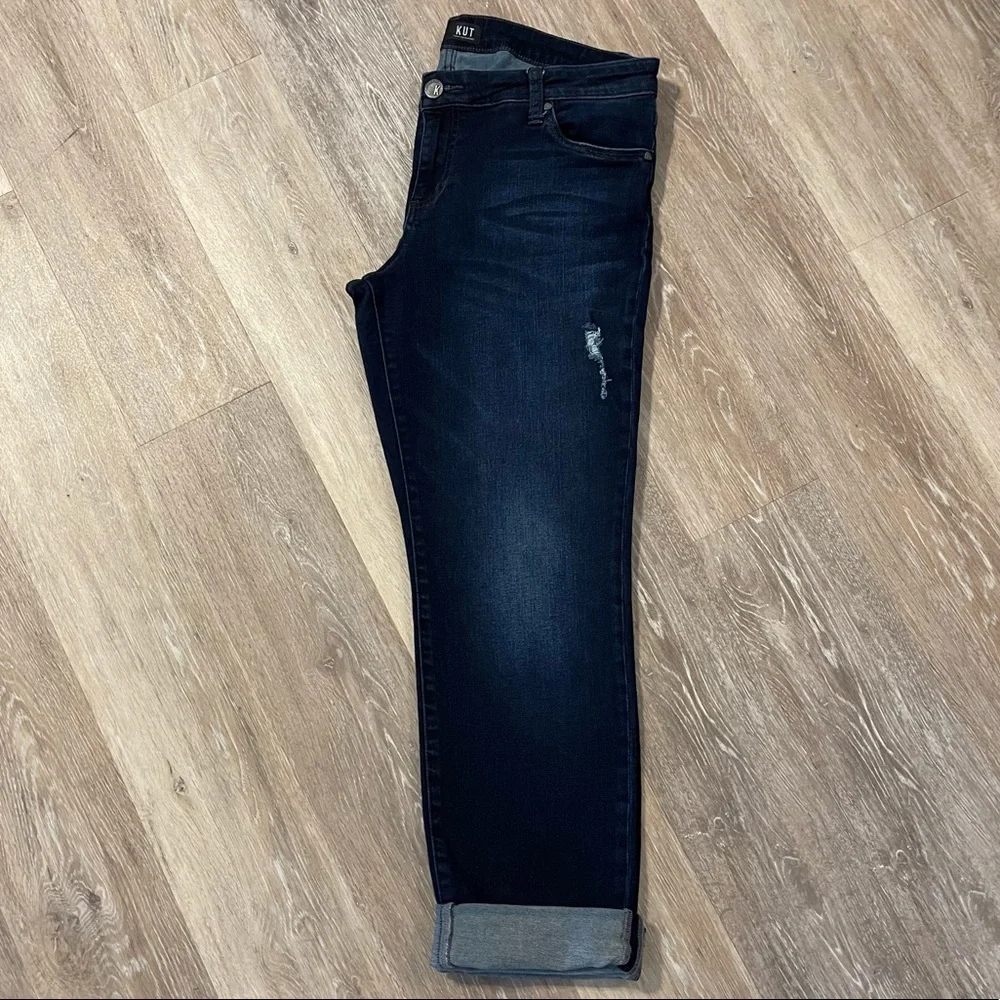 Kut from the Kloth Catherine Boyfriend jeans size 12 - Picture 11 of 16